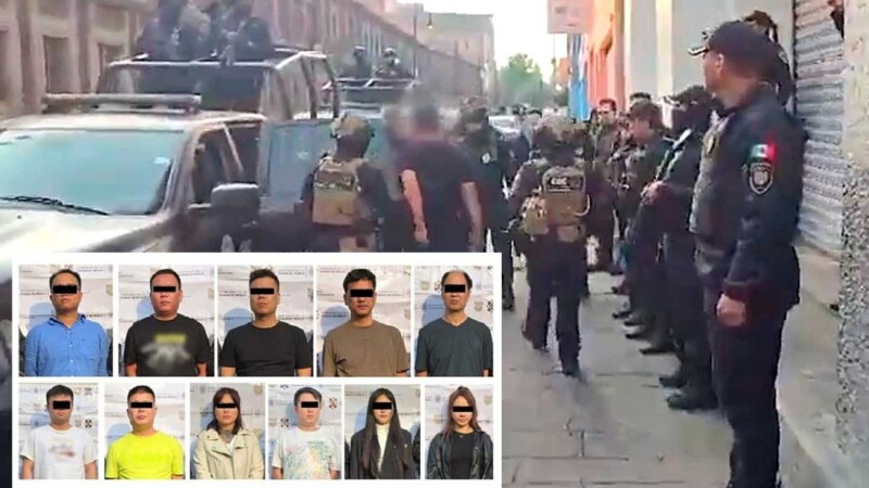 Desmantelan presunta banda de explotadores sexuales chinos en la CDMX