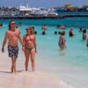 El gobierno de Isla Mujeres exhorta a los bañistas a atender recomendaciones ante clima adverso