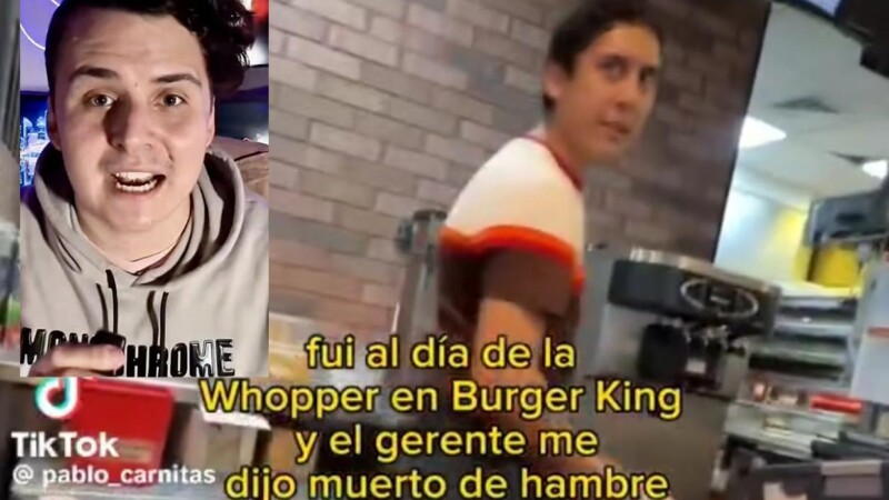 Llaman "muerto de hambre" a cliente en Burger King de Querétaro