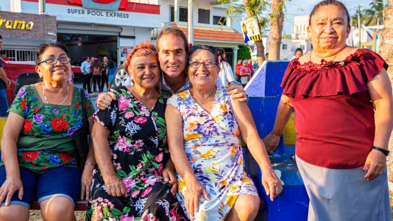 Diego Castañón visitó a todas las familias de Tulum: cumplirá cada compromiso