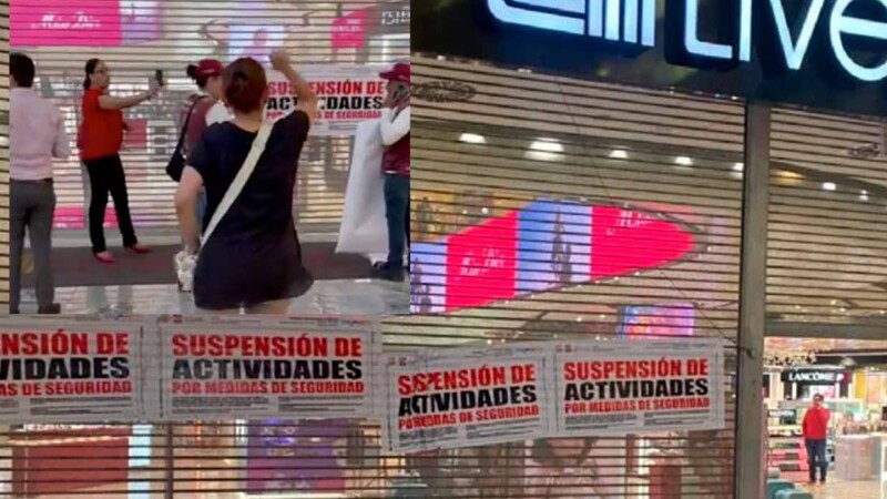 Clausuran sucursal de Liverpool en CDMX, con todo y clientes