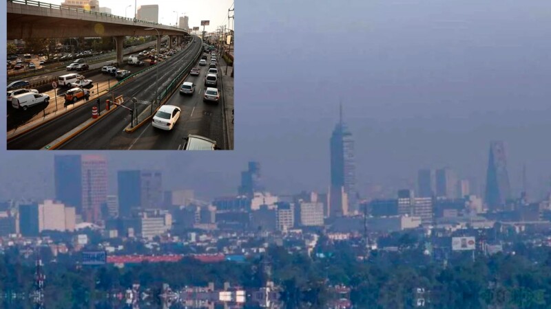 Incremento de ozono en Valle de México obliga a contingencia ambiental