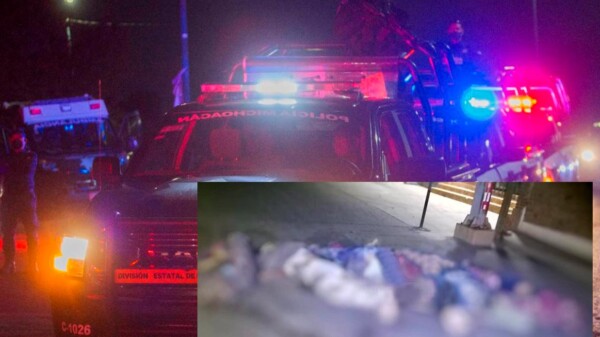 Abandonan nueve cuerpos en calles de Zacatecas