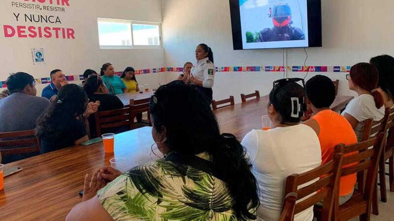 Autoridades municipales imparten curso sobre educación y seguridad vial