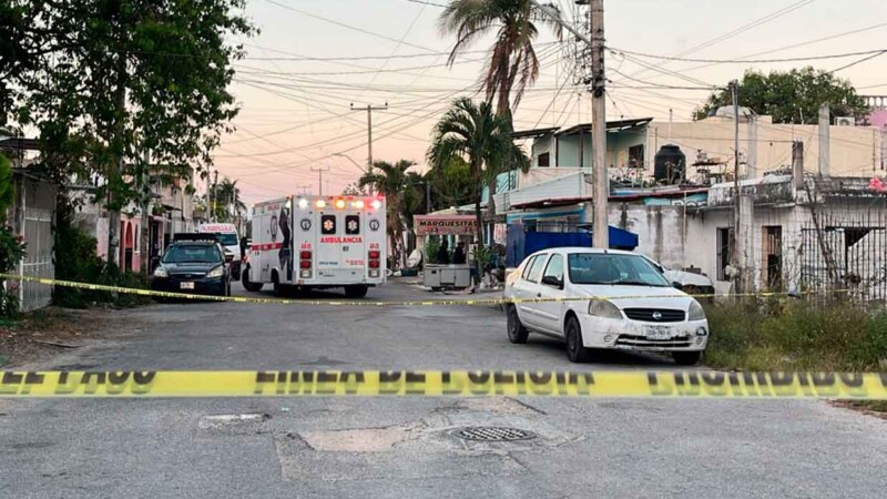 Ejecutan "a domicilio" a hombre en Cancún