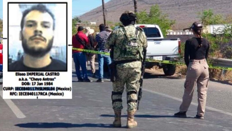 Asesinan en Sinaloa a Eliseo Imperial Castro, alias "Cheyo Ántrax"