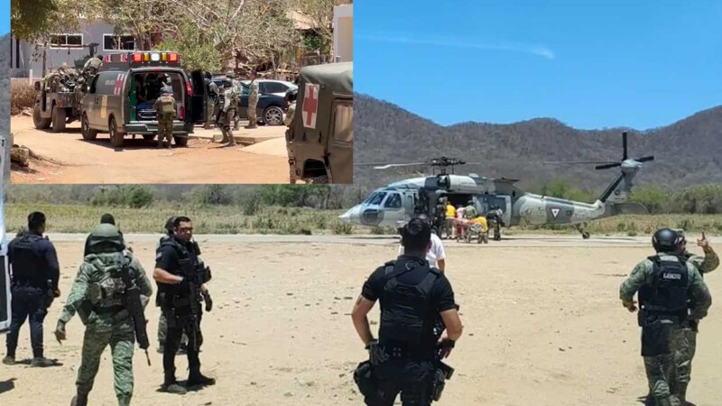 Explosión en operativo lesiona a nueve soldados en Sinaloa