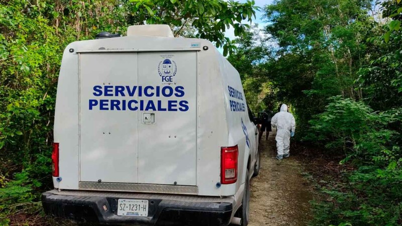 Reportan hallazgo de osamenta en Autopista Leona Vicario-Cancún