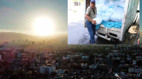 Racionan hielo en el Valle de México ante intenso calor