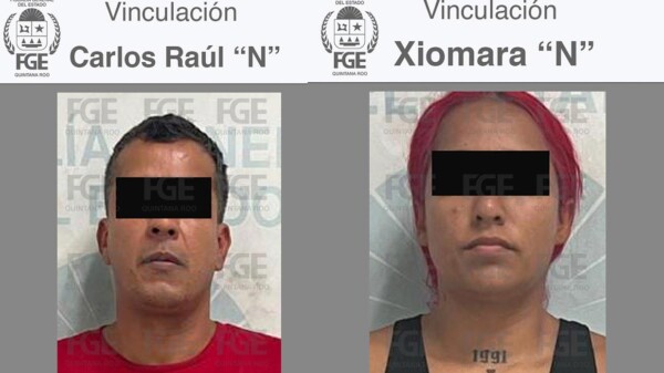 Vinculan a proceso a pareja por triple homicidio en Playa del Carmen 