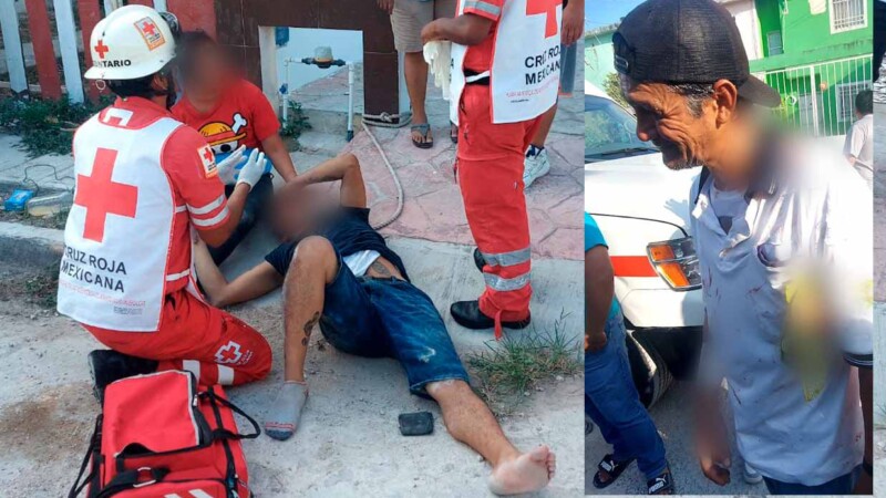 Intentan linchar a pareja de asaltantes en colonia de Cancún