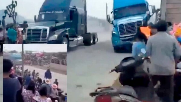 Traíler arrolla al publico durante arrancones en Hidalgo, mueren tres