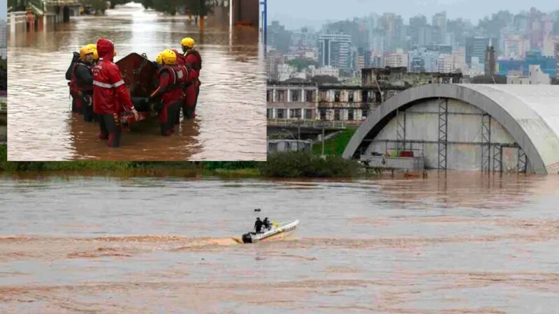 Inundaciones en Brasil dejan mas de 100 muertos hasta el momento