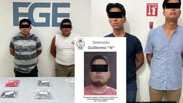 Detienen a 5 personas por presunto narcomenudeo en Tulum, Cozumel y Puerto Morelos