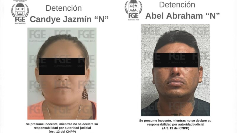 Detienen a dos objetivos prioritarios del Atlas Delictivo de Quintana Roo