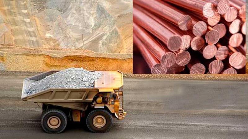 Se dispara precio global del cobre a mas de 10 mil dólares tonelada