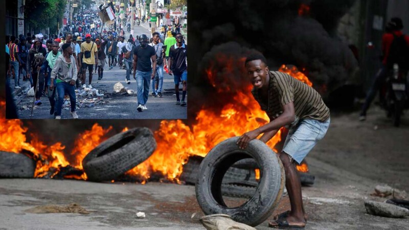 Preparan protestas pandillas armadas en Haiti ante llegada de fuerzas internacionales