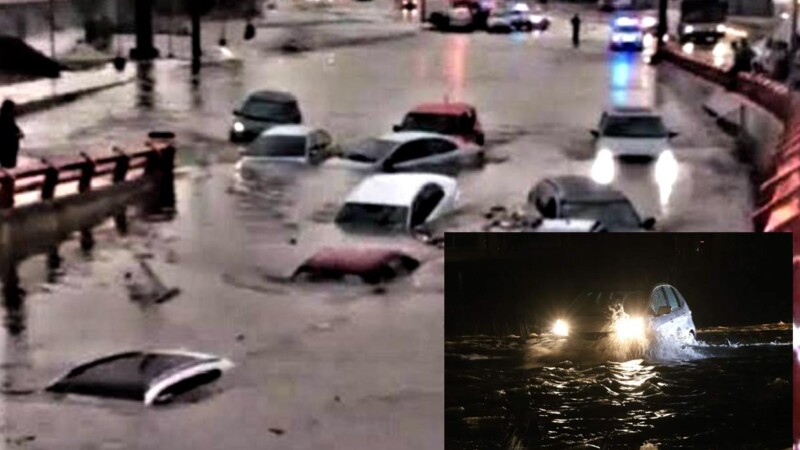 Fuertes lluvias y granizo abruman a Nuevo León