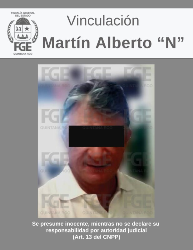 Segunda vinculación a proceso contra presunto abusador sexual en Cancún; Martín Alberto “N” SE aprovechó la cercanía familiar con un menor de edad.
