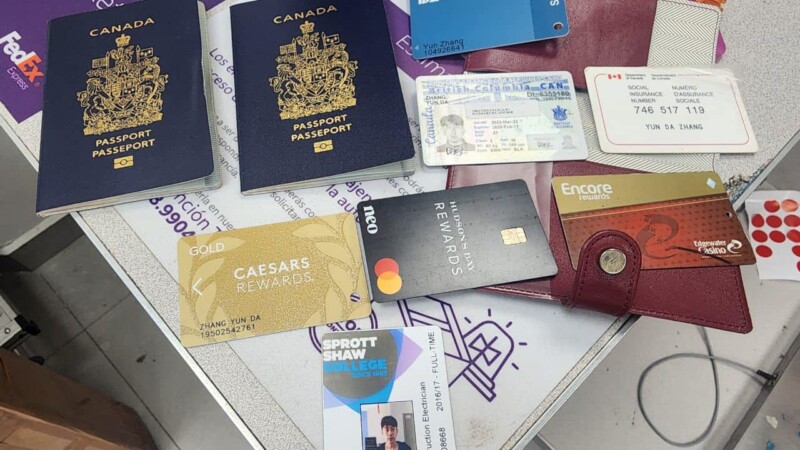 Devuelven pasaportes y documentos personales de turistas canadienses en Cozumel