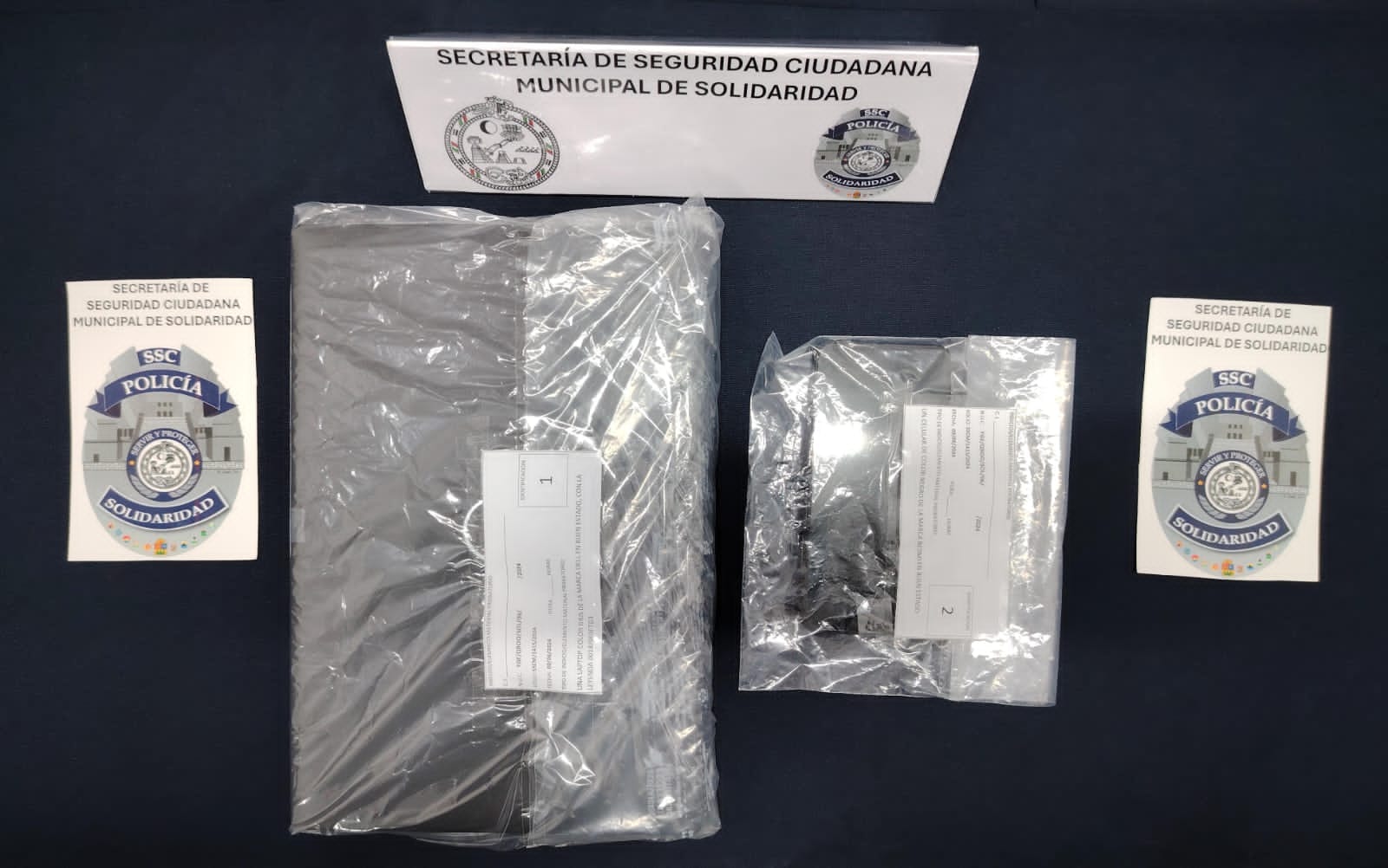 Guardia de seguridad atrapan a presunto ladrón en Real Ibiza; Carlos “N” ya se había apoderado de un celular y una laptop.