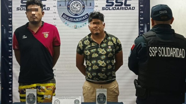 Sorprendidos robando en un comercio de Playa del Carmen