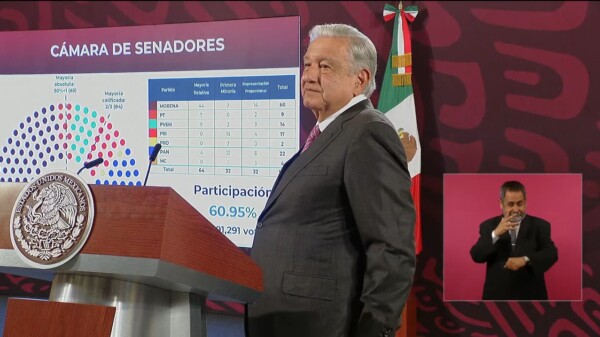 Pide AMLO reflexión autocrítica a opositores tras derrota