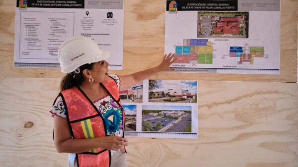 Anuncia Mara Lezama inicio de construcción del Hospital General en Felipe Carrillo Puerto