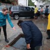 Atenea Gómez supervisa las acciones del Operativo Tormenta ante la presencia de lluvias fuertes en Isla Mujeres