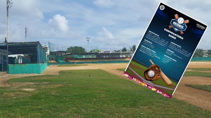 Abren convocatoria para Liga de Beisbol Municipal infantil y juvenil en Isla Mujeres