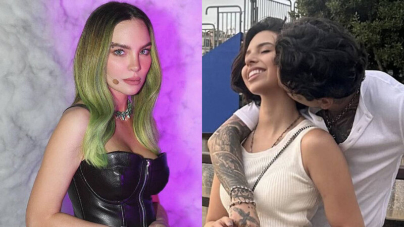Belinda reacciona a la relación entre Christian Nodal y Ángela Aguilar