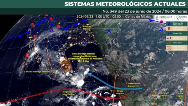 Pronóstico del clima en Quintana Roo para hoy domingo 23 de junio 2024