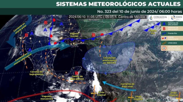 Pronóstico del clima en Quintana Roo para hoy lunes 10 de junio 2024