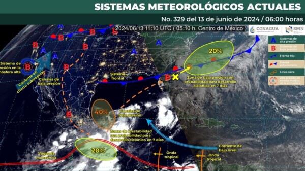 Pronóstico del clima en Quintana Roo para hoy jueves 13 de junio 2024