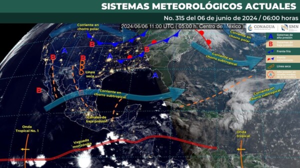 Pronóstico del clima en Quintana Roo para hoy jueves 6 de junio 2024