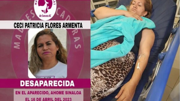 Localizan con vida a Ceci Flores, líder de madres buscadoras