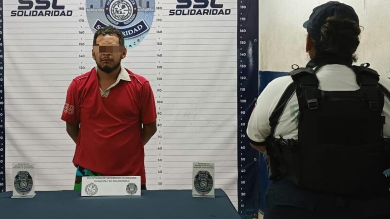 Detenido por agredir sexualmente a dos menores en el complejo Playacar