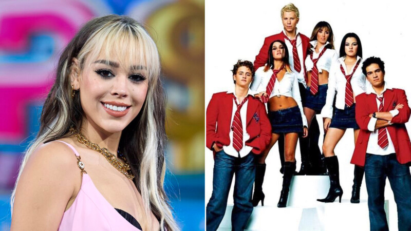 Danna levanta la mano para participar en el musical de RBD