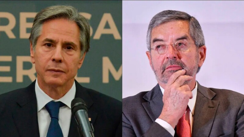 Dialogan De la Fuente y Blinken sobre fentanilo y migración