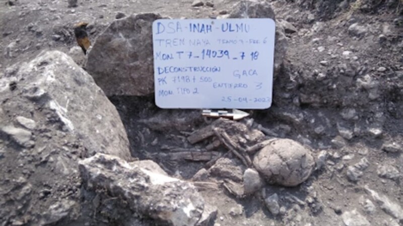 Descubren 26 entierros de antiguos mayas en Calakmul y Escárcega