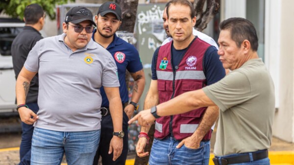 Diego Castañón supervisa trabajos de desazolve y dialoga con familias ante temporada de lluvias
