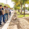 Diego Castañón supervisa tres obras para la avenida La Selva de Tulum
