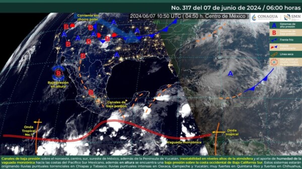 Pronóstico del clima en Quintana Roo para hoy viernes 7 de junio 2024