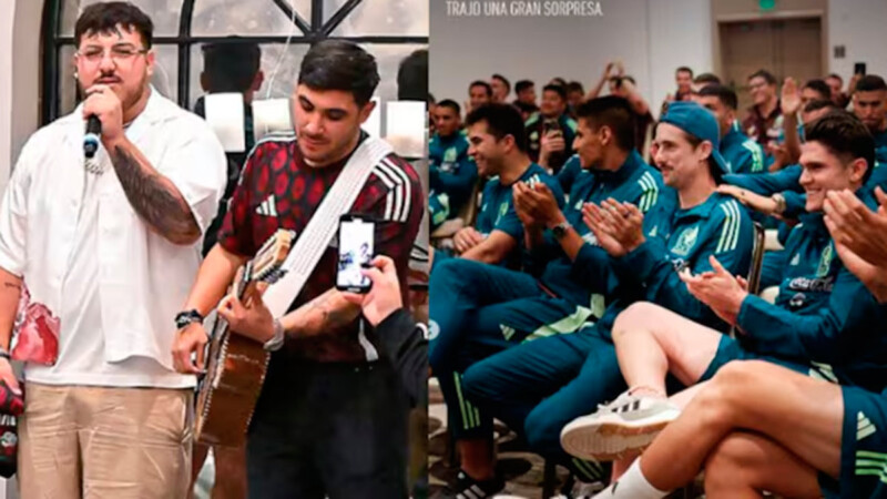Grupo Frontera ofrece concierto privado a la Selección Mexicana de Fútbol