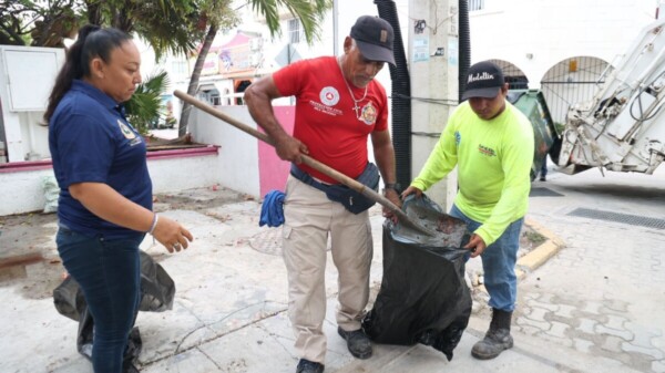 Isla Mujeres intensifica trabajos preventivos para temporada de lluvias