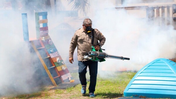 Fumigan escuelas de Isla Mujeres para prevenir dengue