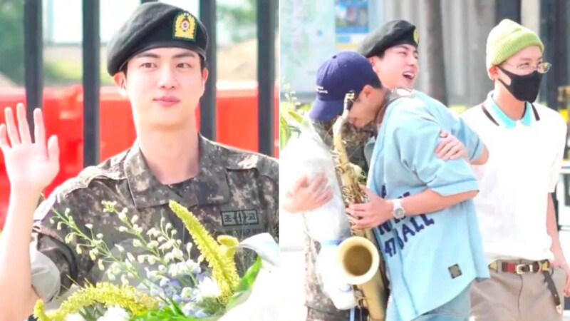 Jin, de BTS, concluye su servicio militar en Corea del Sur