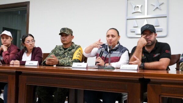 Informa Mara Lezama operativo implementado por lluvias torrenciales en Chetumal