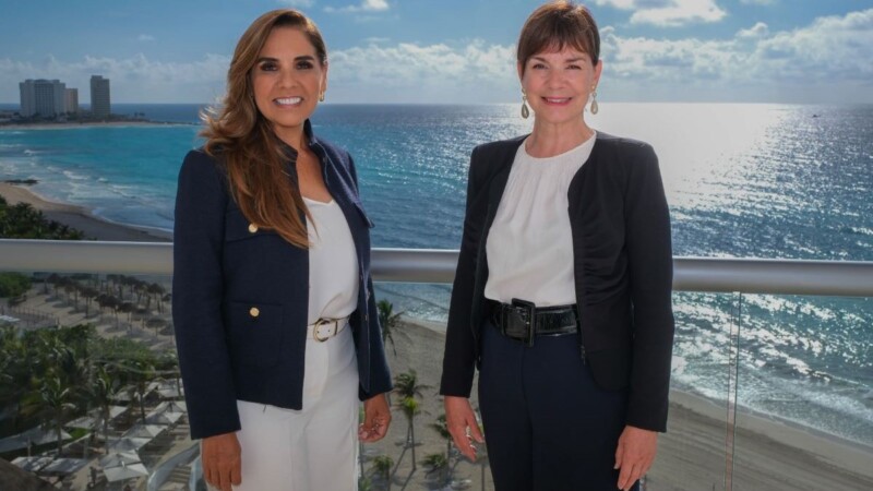 Mara Lezama y la presidenta de WTTC, Julia Simpson fortalecen la proyección mundial de Quintana Roo