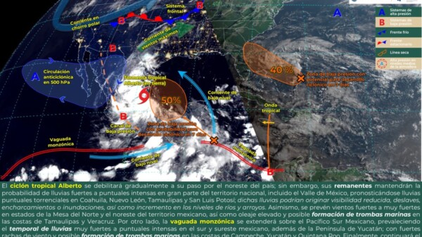 Pronóstico del clima en Quintana Roo para hoy jueves 20 de junio 2024